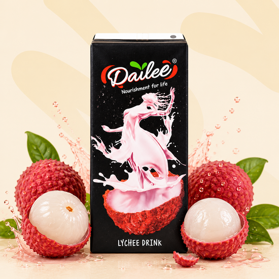 Dailee Lychee Drink ASP Drink - Tetra Pack