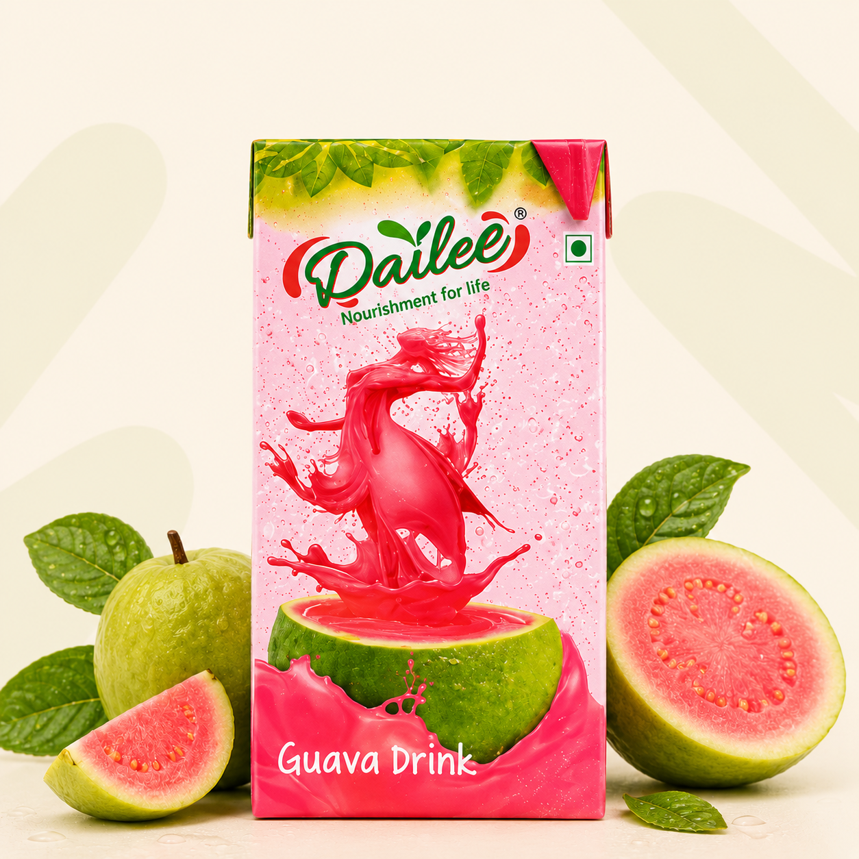 Dailee Guava ASP Drink - Tetra Pack