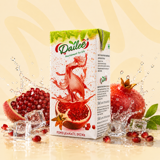Dailee Pomegranate ASP Drink - Tetra Pack