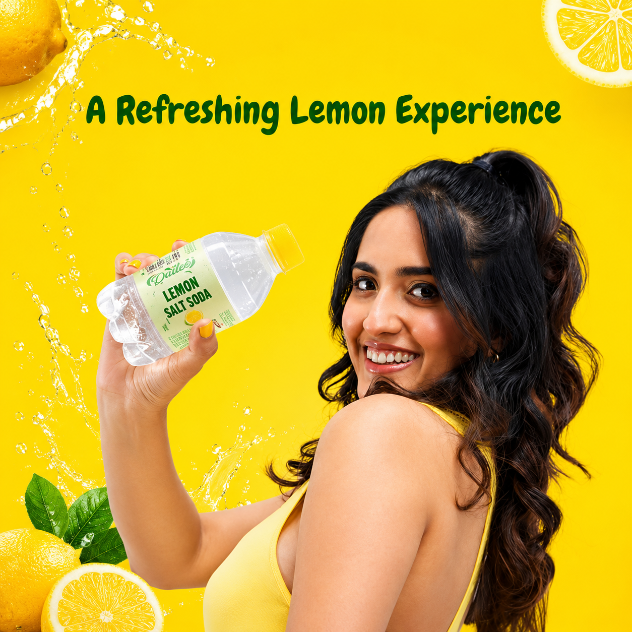 Dailee Lemon Salt Soda