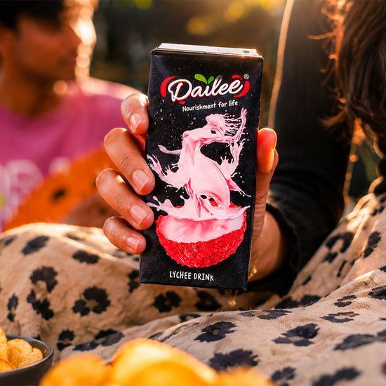 Dailee Lychee Drink ASP Drink - Tetra Pack