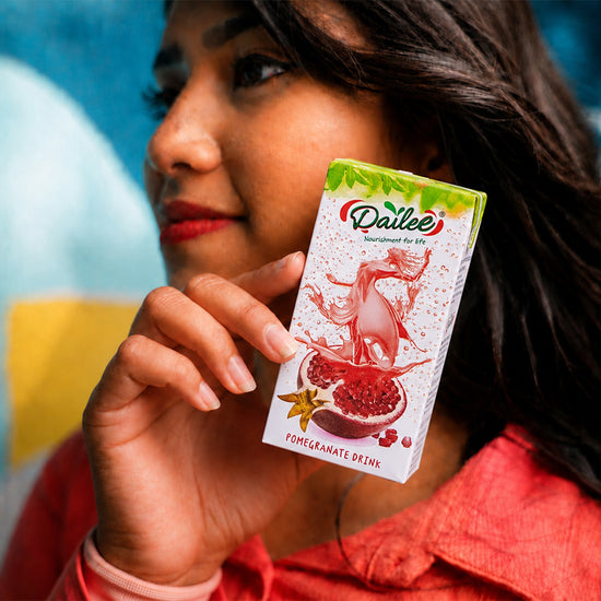 Dailee Pomegranate ASP Drink - Tetra Pack