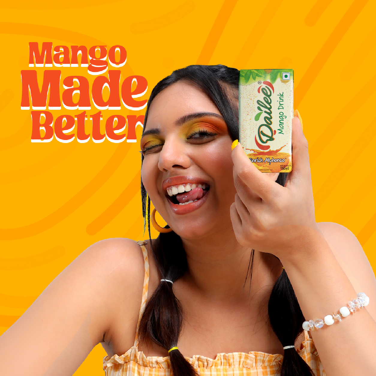 Dailee Mango ASP Drink - Tetra Pack