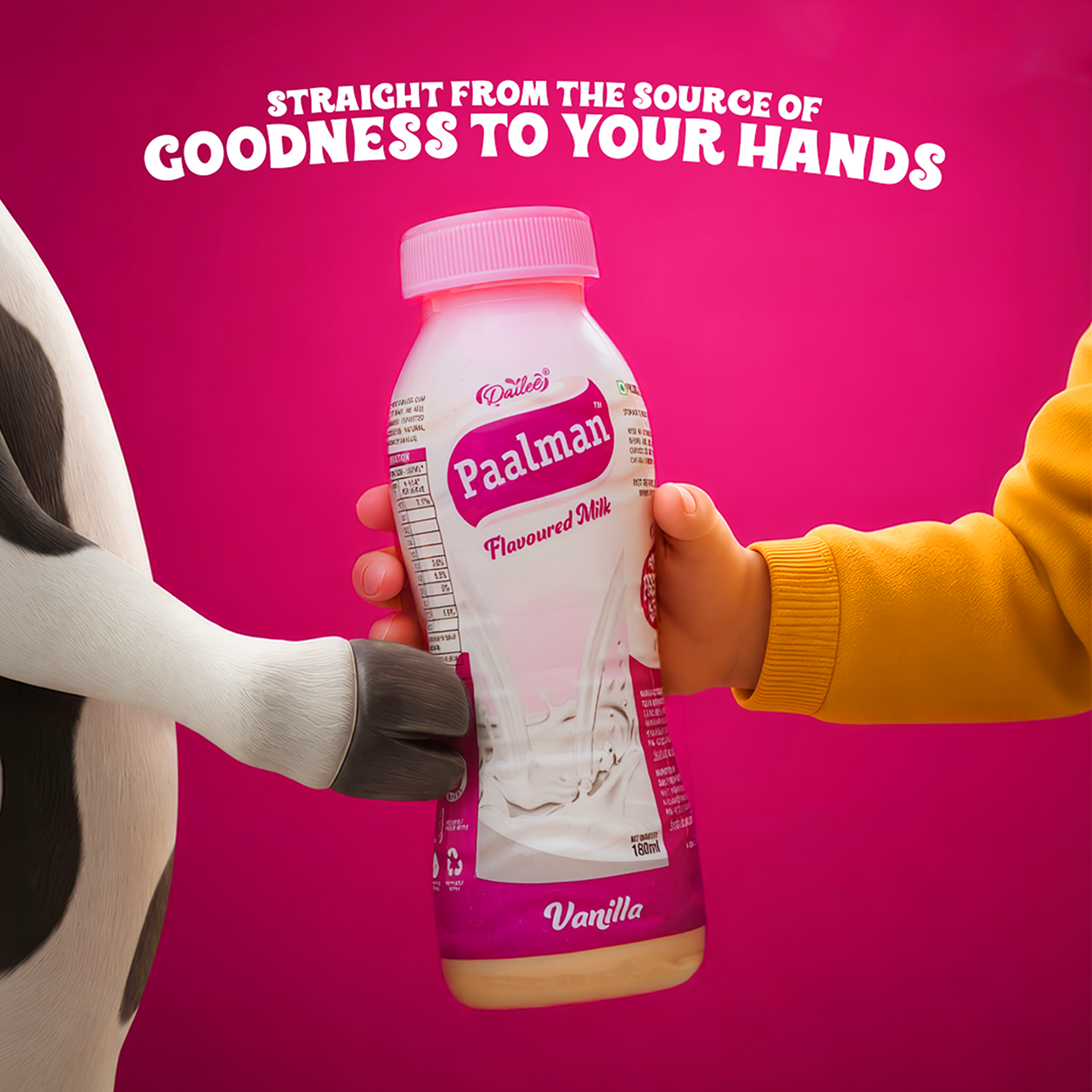 Dailee Paalman Vanilla Flavoured Milk
